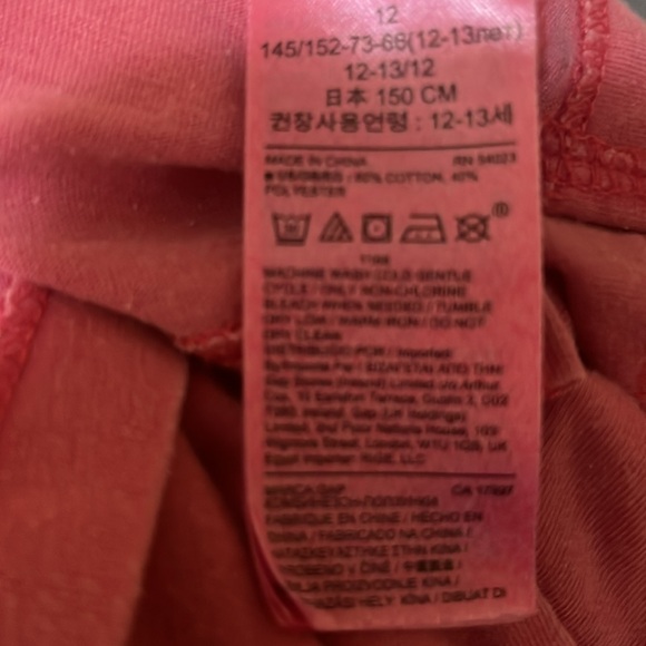 Gap Teen Smokey the Bear crop top size 12 - Picture 3 of 3